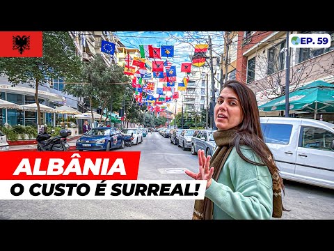 PRIMEIRAS IMPRESSÕES da ALBÂNIA | POR ONDE INDO 🌏#ep59