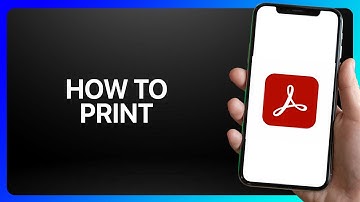 How To Print In Adobe Acrobat Reader Tutorial