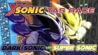 TAS SRB2 Race - X Dark Sonic vs X Super Sonic