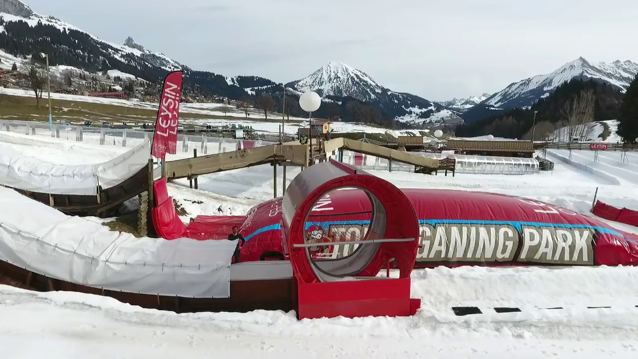 Tobogganing park Leysin, Fim de saison 2016/17 YouTube