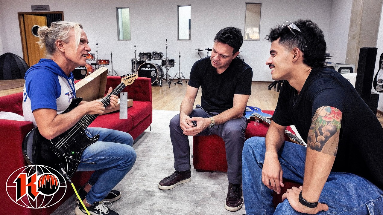 Fabriquei uma guitarra na Tagima (+ Kaio tocando)