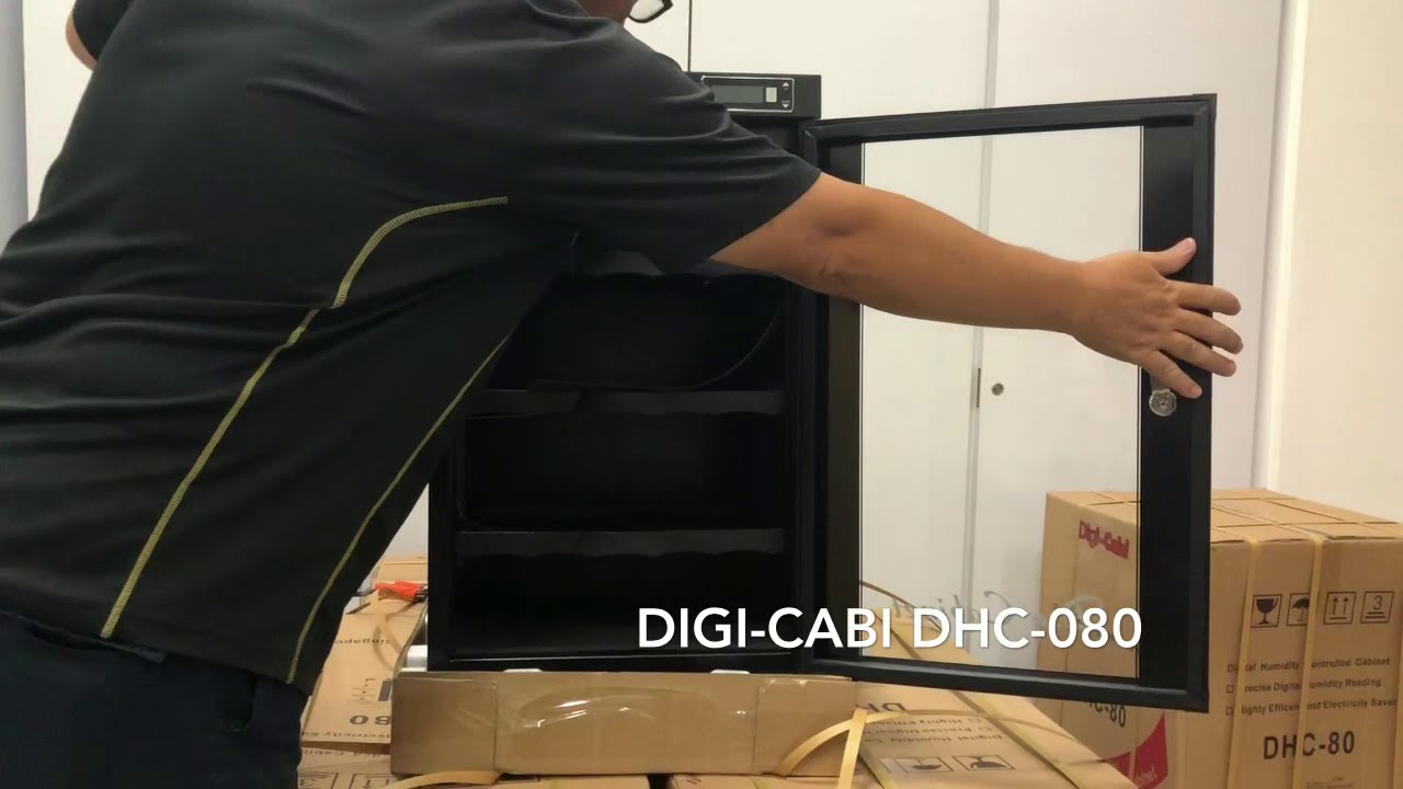 Removal Of Digi Cabi S Dehumidifier Hygrometer And Trays Youtube