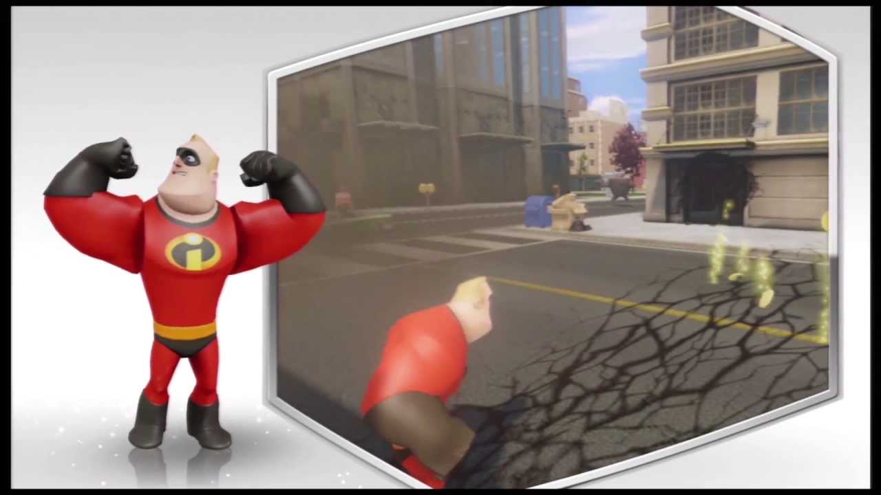 Disney Infinity - Mr Incredible Character Gameplay - Series 1 - YouTube