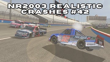 NR2003 Realistic Crashes #42