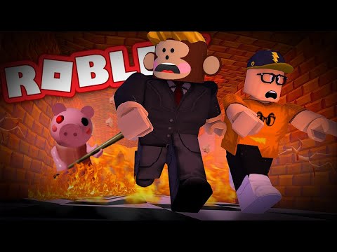 BEATING ROBLOX PIGGY FOR THE FIRST TIME (Chapters 1-5)