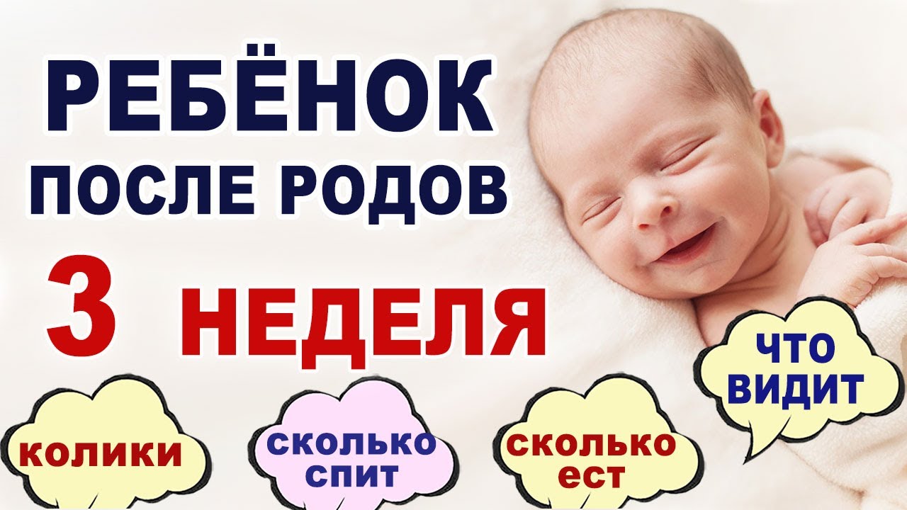 Что происходит и что нужно ребенку на 3 неделе жизни? Ребенок на третьей неделе после родов.