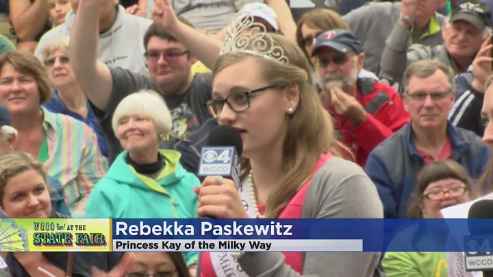 Princess Kay Rebekka Paskewitz Joins WCCO 4 At The...