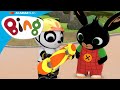 Bing &amp; Pando are Skateboarding in the Park! | Bing English