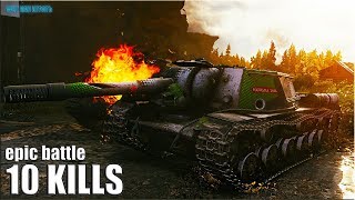 СУ-152 ЗВЕРОБОЙ на ФУГАСАХ 🌟 10 ФРАГОВ 🌟 World of Tanks лучший бой СУ-152 ЗВЕРОБОЙ на ФУГАСАХ 🌟 10 ФРАГОВ 🌟 World of Tanks лучший бой