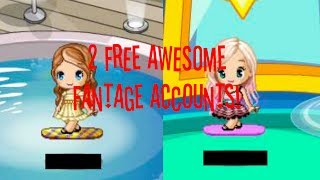 2 Free Ultra Rare Fantage Accounts