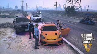GTA 5 RP | Officer Trooper Booch Unhinged Patrol with One Fake Cop Only | Five M screenshot 4