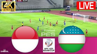 |LANGSUNG|🔴INDONESIA U23 VS UZBEKISTAN U23🔵SEPAKBOLA ASIA U-23 2024 | VIDEO GAME LENGKAP HARI INI