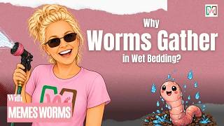Why Are My Compost Worms Clumping Together? Moisture Explained | Meme's Worms