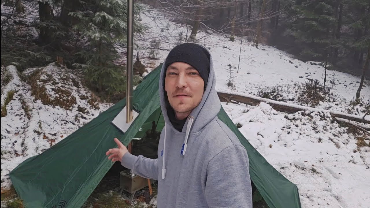 Ich verbringe eine Nacht in Polnischen Bergen.