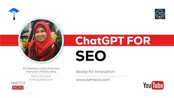 ChatGPT for SEO | Make Money Online With ChatGPT SEO