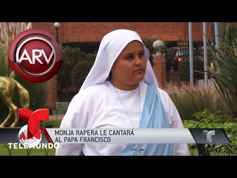 Vídeo: Freira Rapper Recebe Papa Francisco Na Colômbia