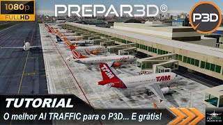 Instalação e configuração do melhor AI TRAFFIC para P3D. E gratuito! EP19 screenshot 5