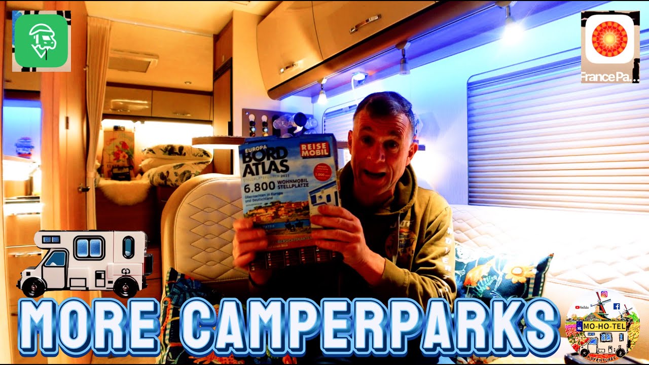 Travel France Spain Europe Easy Cheap Motorhome Campervan Parks - YouTube