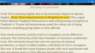 Corruption decreases economic growth.