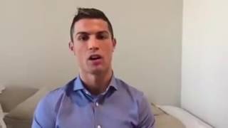 Cristiano Ronaldo heartwarming message of support to the people of Syria screenshot 4