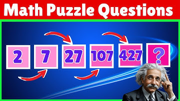Maths puzzles model for IQ test | Mathematics puzzle | IQ test