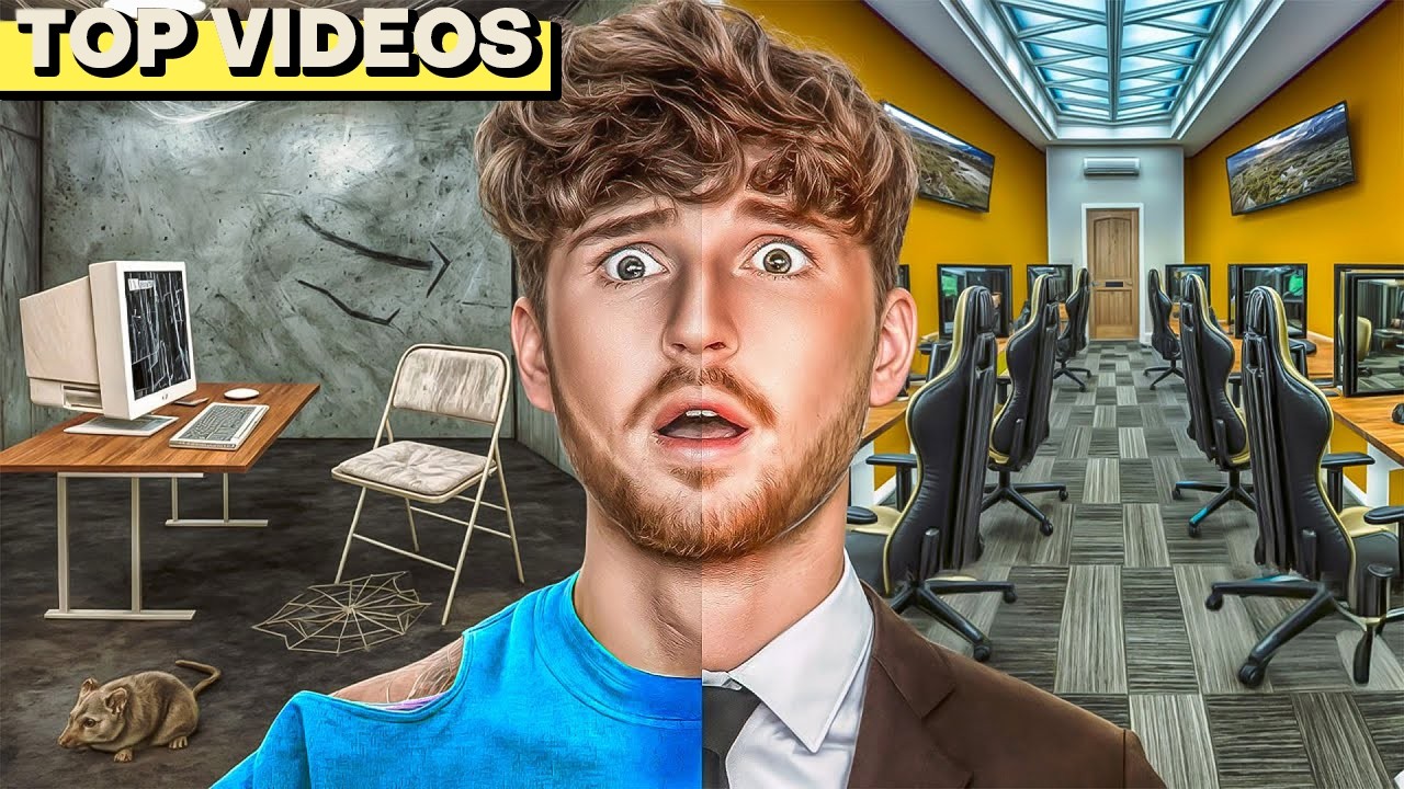 I Opened A GAMING CAFE! (Full Series)