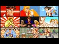 Street Fighter II - ALL Endings (All Characters) 4K 60ᶠᵖˢ