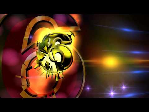4K ULTRA HD Broken Numbers 3D Countdown Animation