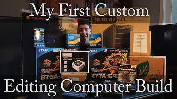 My First Editing Computer Build