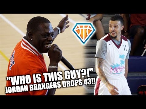 "WHO IS THIS GUY?!" Jordan Brangers DROPS 43 at Miami Pro League!! 🔥 | Crowd Goes INSANE