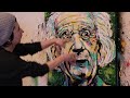 Einstein Fingerpainting