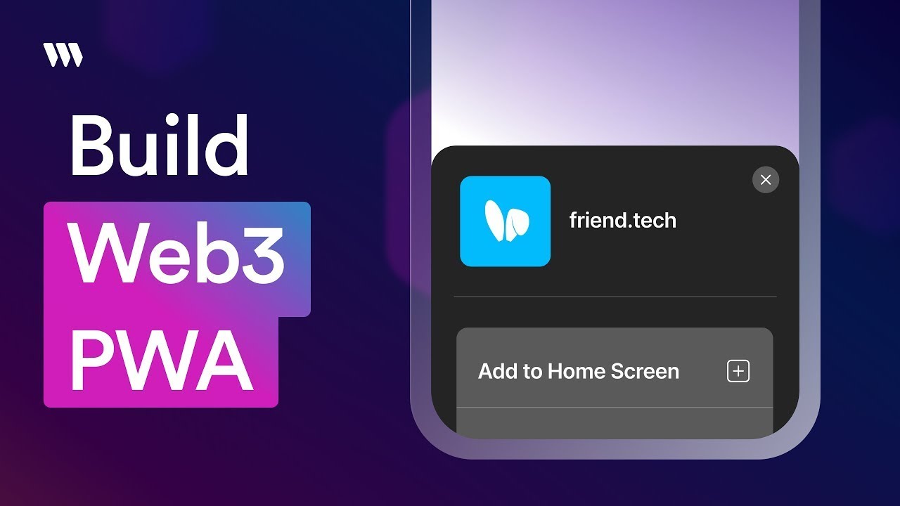 Build a web3 PWA - Create web3 apps on mobile - YouTube