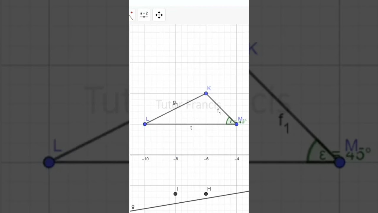 Measuring angles in GeoGebra Classic