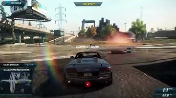 Need For Speed: Most Wanted| AMD R7 260X Max Settings Gameplay