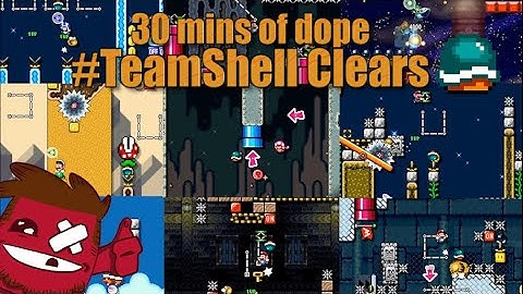30 minutes of insane #TeamShell clears! fast compilation Super Mario Maker 2