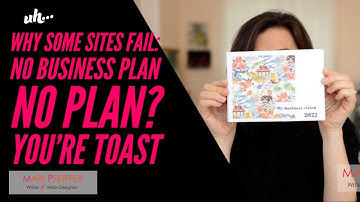 Why so many coaching websites fail: no business plan! Create a simple plan and thrive!!