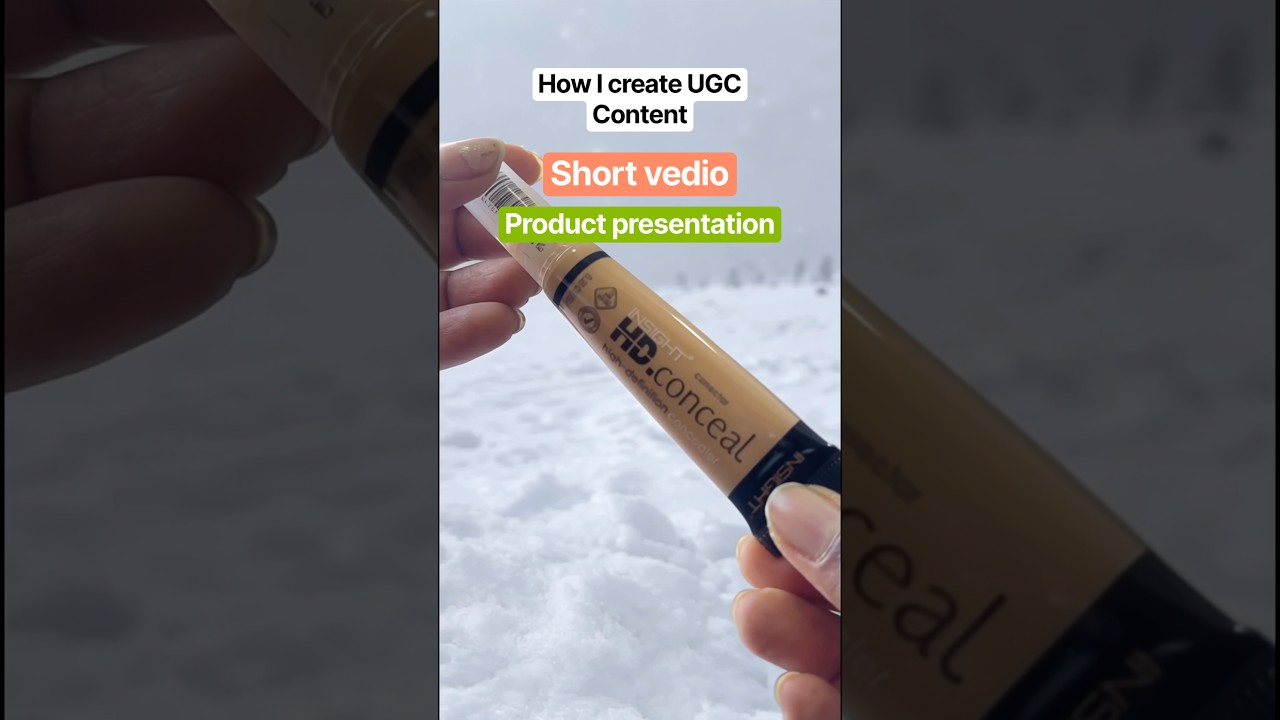 UGC content creation😍✅HD colour corrector and concealer 👍#