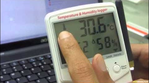 ECO-THD (Temperature & Humidity Data Logger) Wireless Zigbee