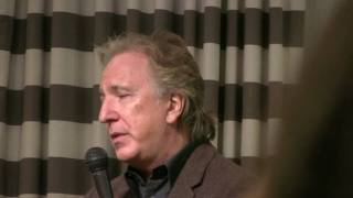 Alan Rickman Answers Even More Harry Potter Questions