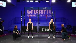 CROSSFIT OPEN 17.5 - KATRIN DAVIDSDOTTIR vs SARA SIGMUNDSDOTTIR