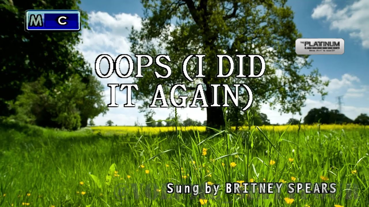 Britney Spears - Oops!... I Did It Again || Karaoke/Lyrics/Instrumental