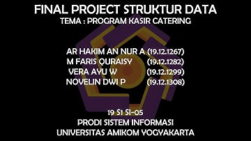 Final Project Struktur Data