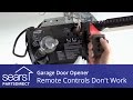 Garage Door Opener Won't Open: Opener Remotes Don't Work