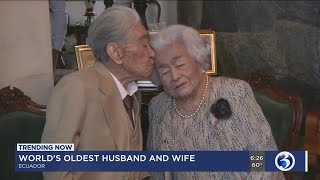 Trending Now: World's oldest couple, woman reunited with pet