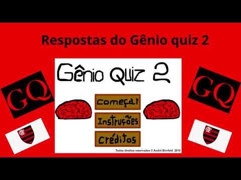Todas as respostas do Gênio Quiz rs 1 e 2 - Gênio Quiz