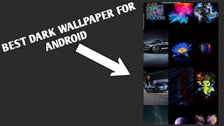 best dark wallpaper apps for android 2021 #shorts screenshot 3