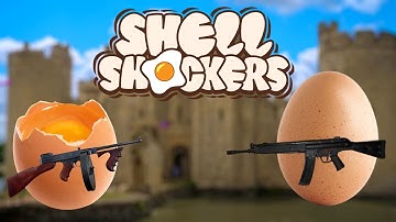 Eggs with GUNS??!!? (Shell Shockers Eggtage)