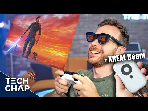 XREAL Air + XREAL Beam Unboxing & Setup - 330-inch OLED Glasses! [2023] 