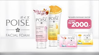 Iklan Poise Facial Foam