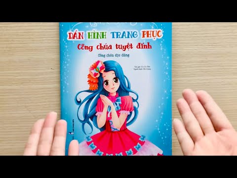 Video Dán hình trang phục công chúa dịu dàng màu xanh -... - youtube